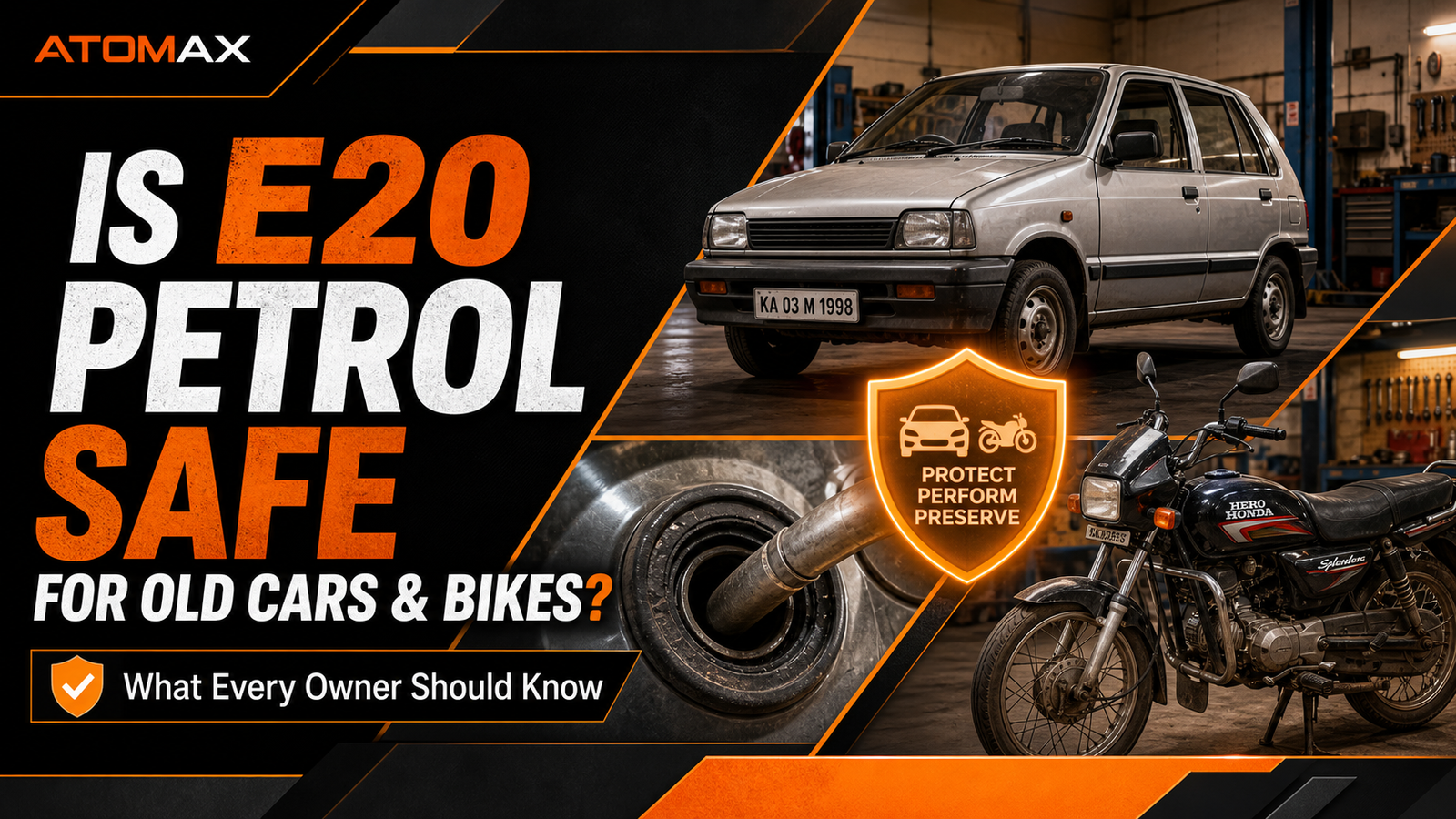 Is E20 Petrol Safe for Old Cars and Bikes? What Every Owner Should Know